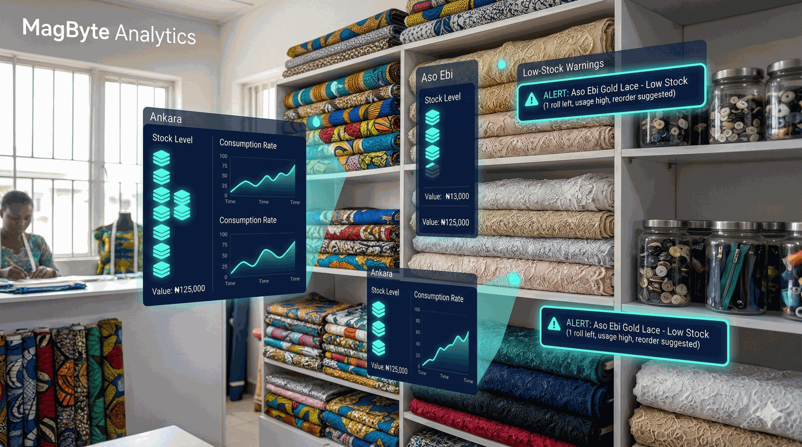 Fabric and Materials Inventory Analytics