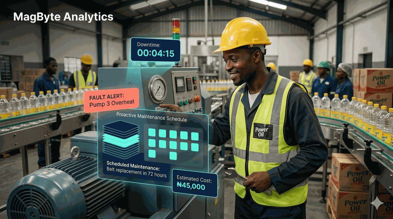 Machine Downtime & Maintenance Alerts