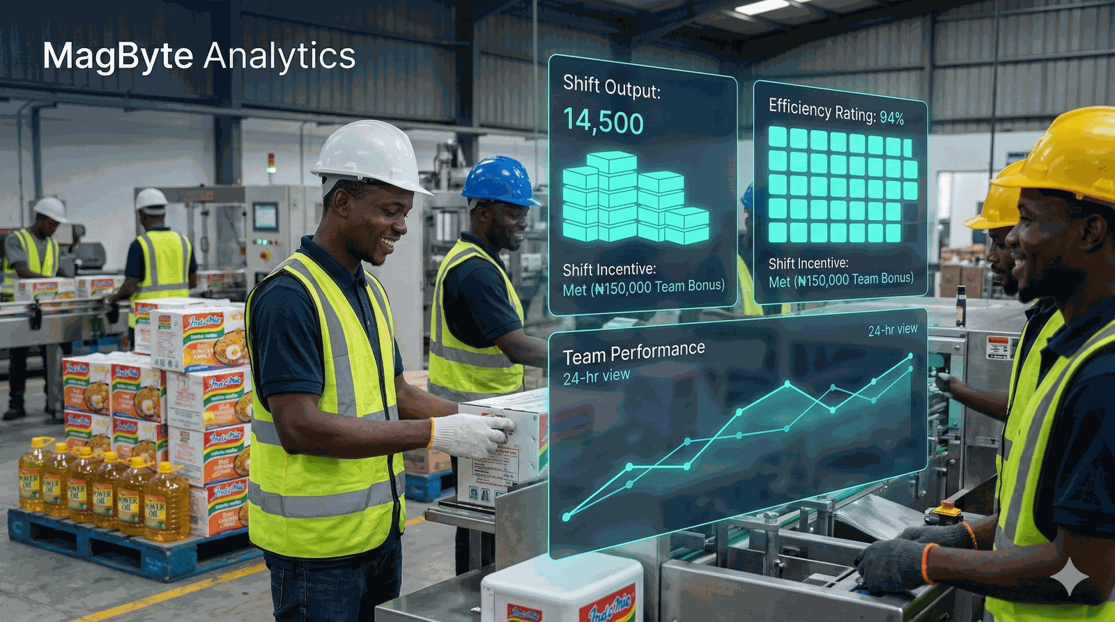Shift & Worker Productivity Dashboards